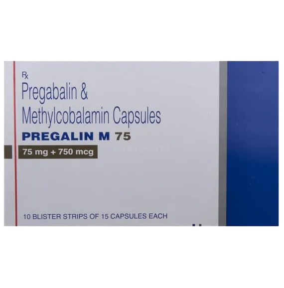 pregalin m 75mg capsule 15's